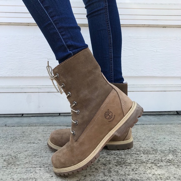 teddy fleece timberland boots